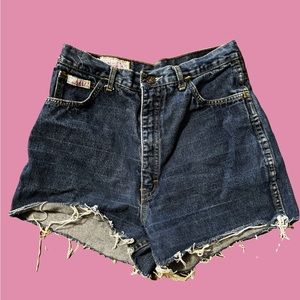 90s cutoff Jean shorts